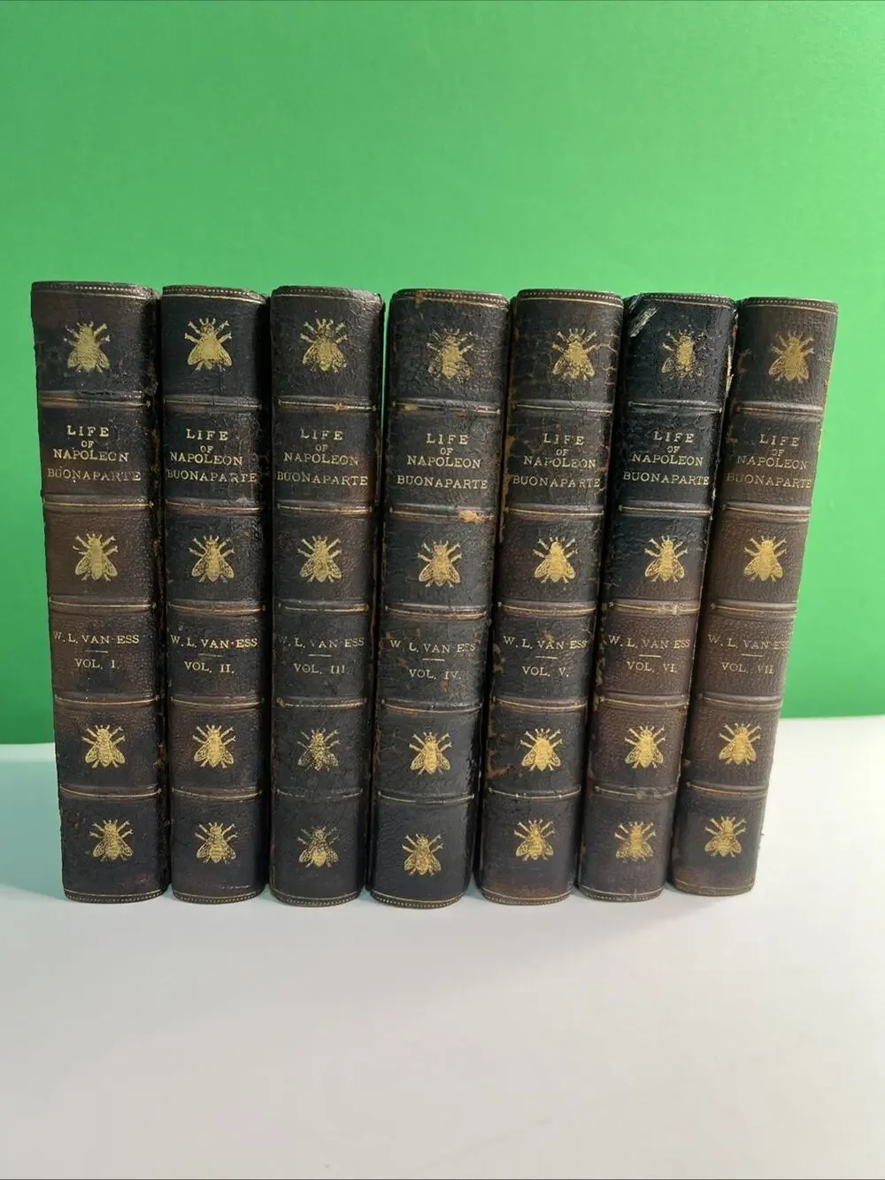 1809 Life Of Napoleon Buonaparte By Willem Lodewyk Van-Ess Vols. 1 - 7
